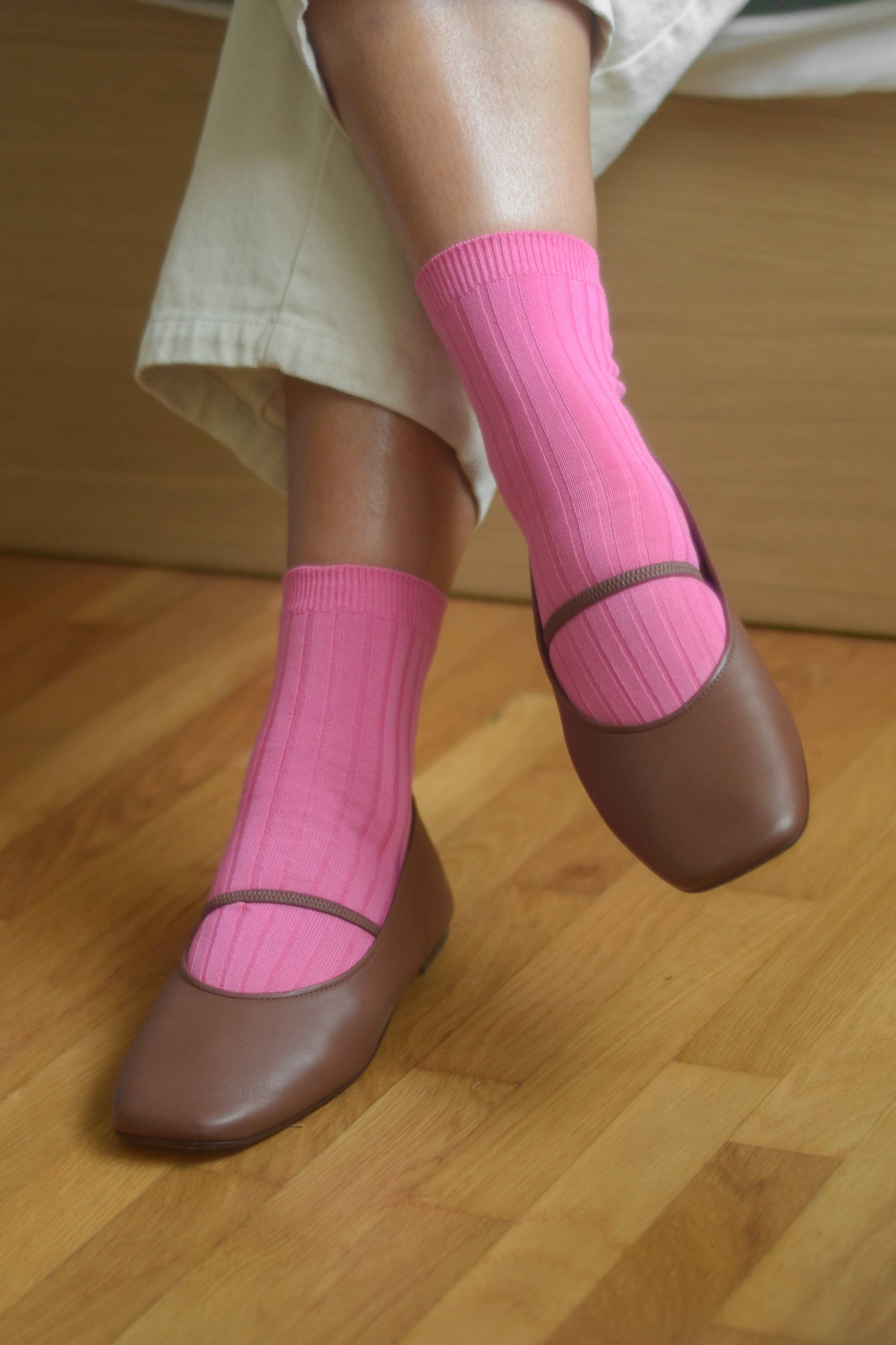 Le Bon Shoppe - Wholesale Socks - Women's - Her Socks - Mercerized Combed Cotton Rib87