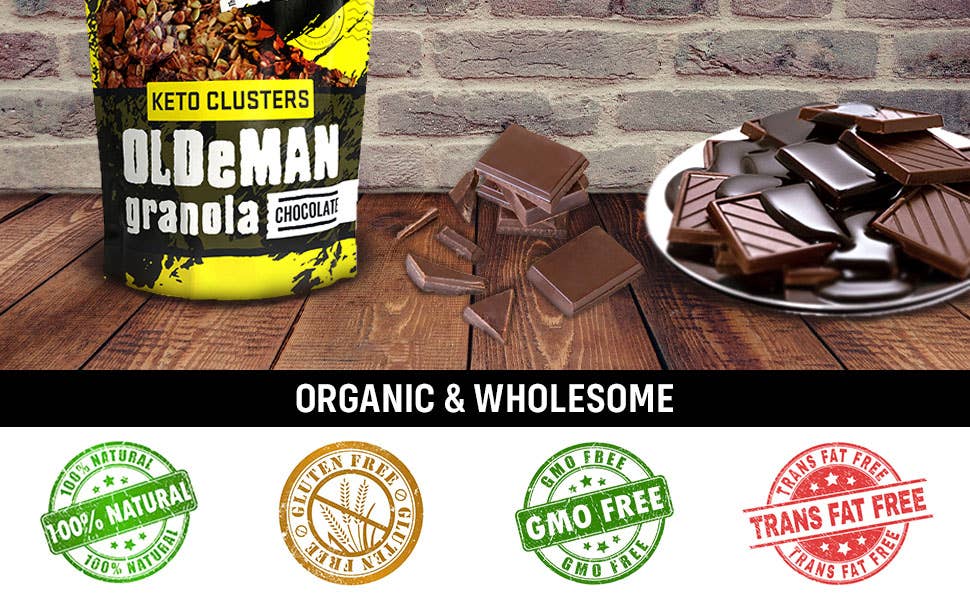 Olde Man Granola – Großhandel Granola – Schokoladen-Keto-Müsli-Cluster6