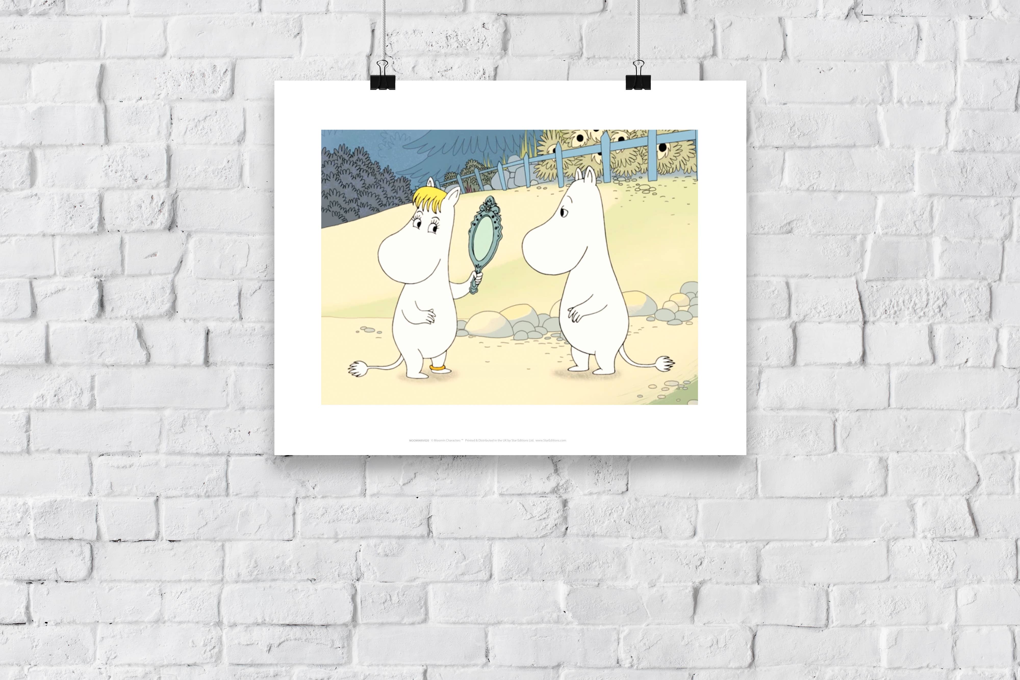 Star Editions - Wholesale Art Print - Look In The Mirror Moomin - 11X14” Premium Art Print2