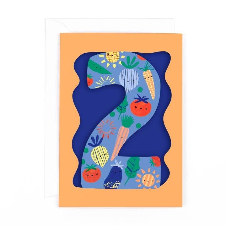 Doodle 2 Age Card Boys for wholesale by Hotchpotch