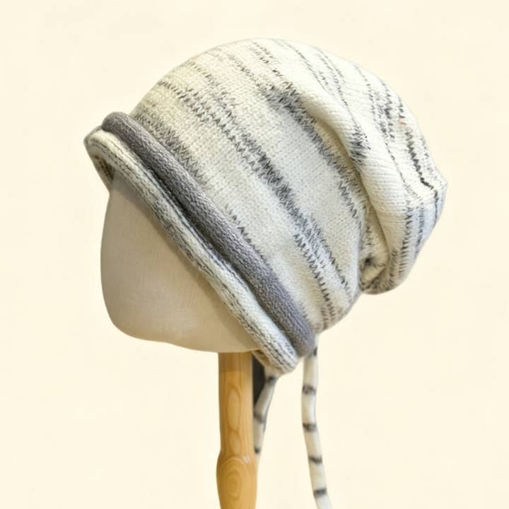 COLORFUL YARN KNITTED EARMUFFS_CWAH04904 for wholesale by DOUBLJU