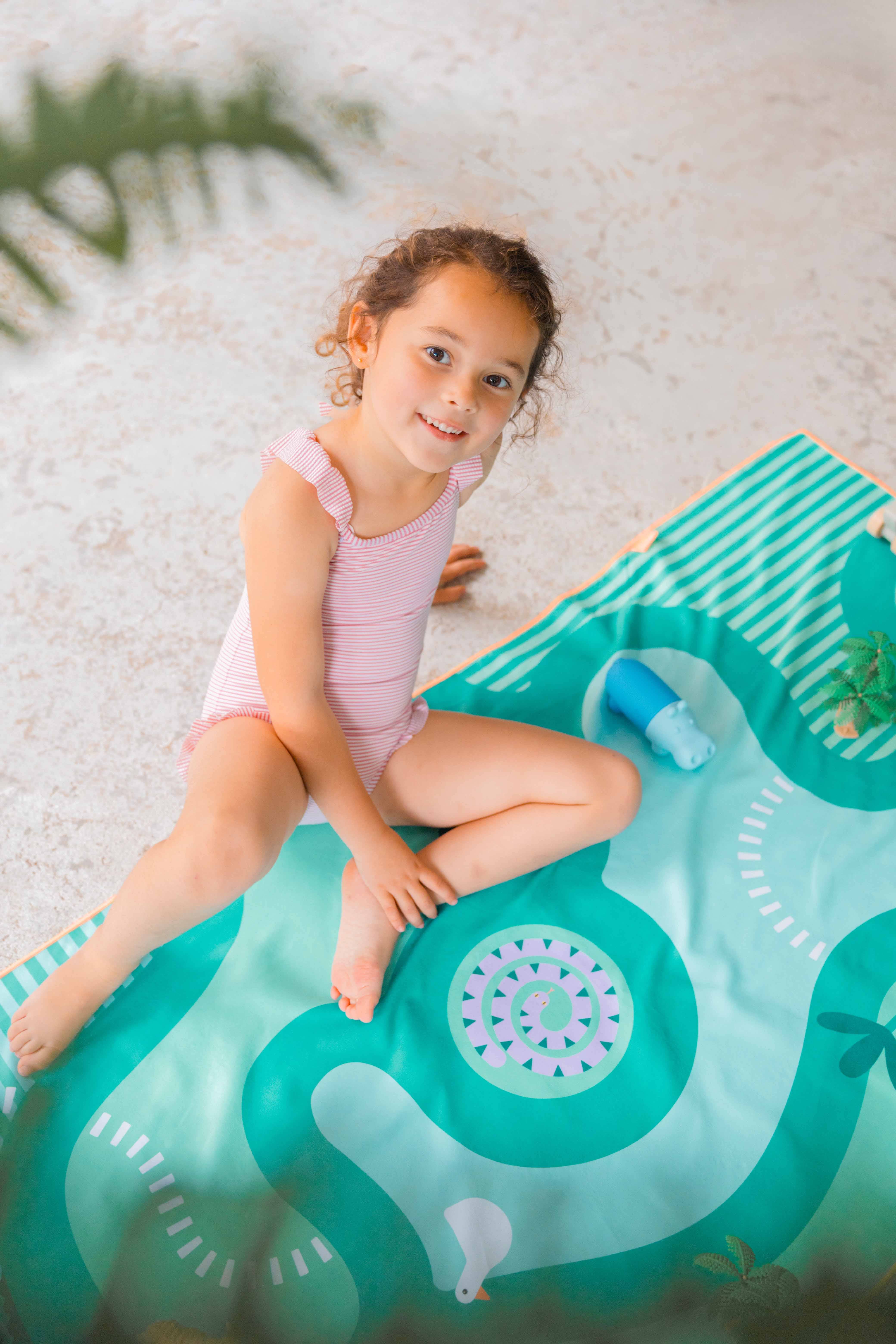 Quut Toys - Wholesale Beach/Pool Toy - Kids & Baby - Quut Play Towels-Size M, Interactive Design, Game & Patterns45