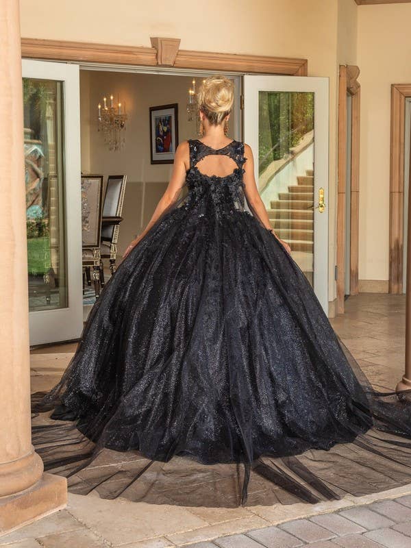 Noir Encolure en V et manches transparentes amovibles en vente sur Faire