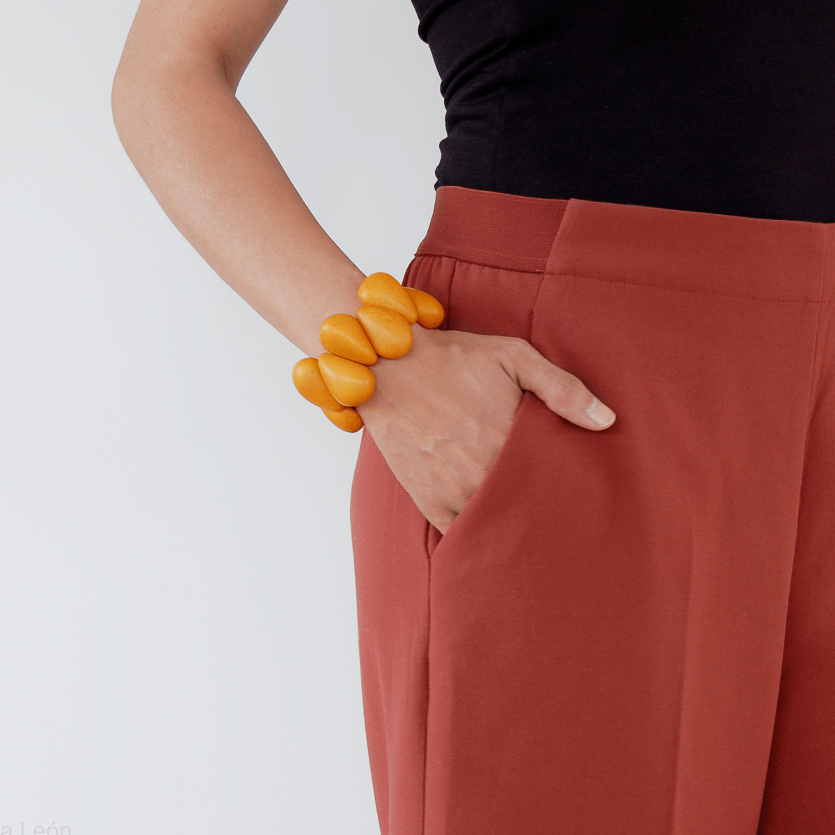 Angélica León Design – wholesale Beaded bracelet – Gota Tagua Bracelet14