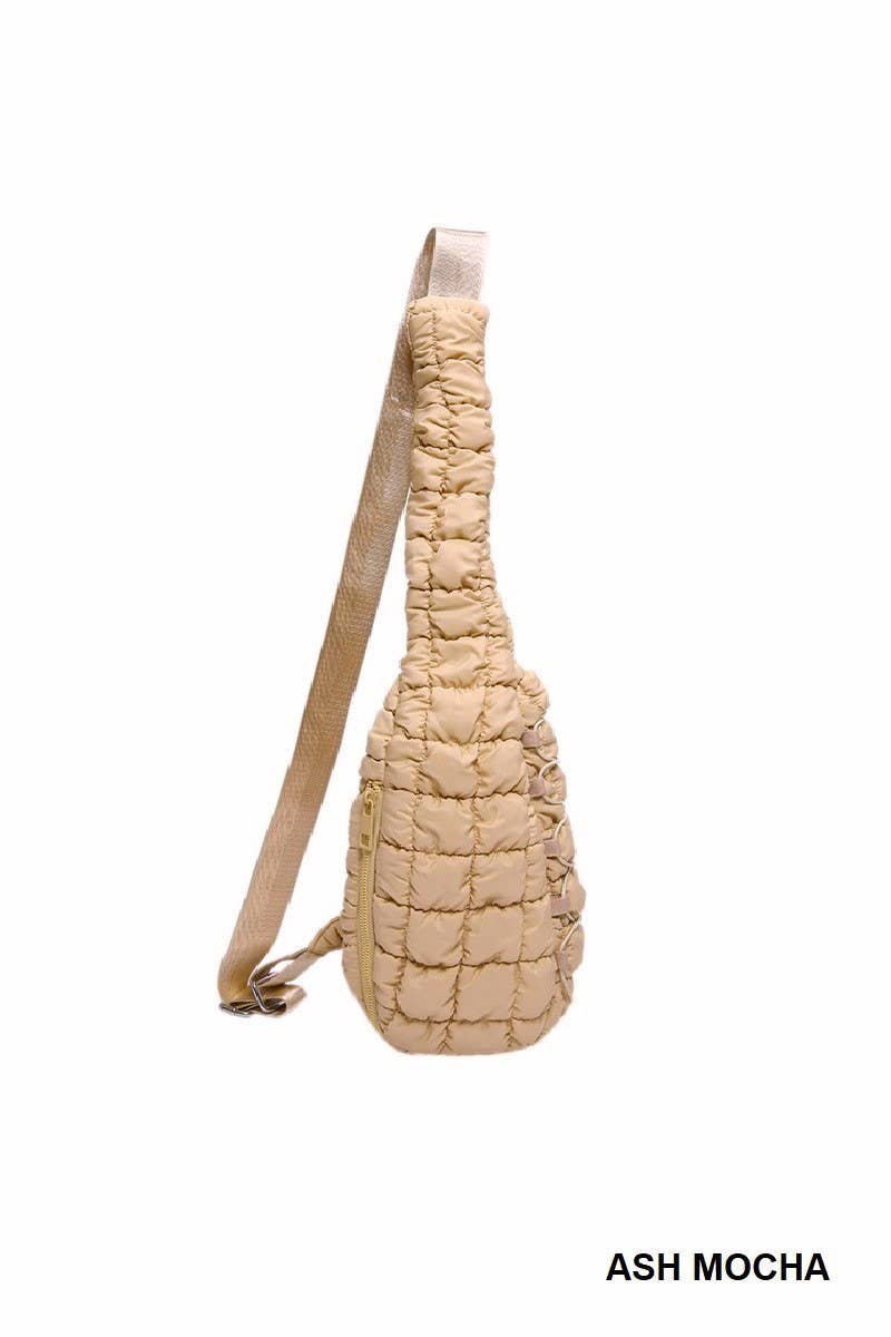 Vanilla Monkey – Engroshandel Crossbodytaske - Dame – Quiltet Puffy Crossbody slyngetaske0