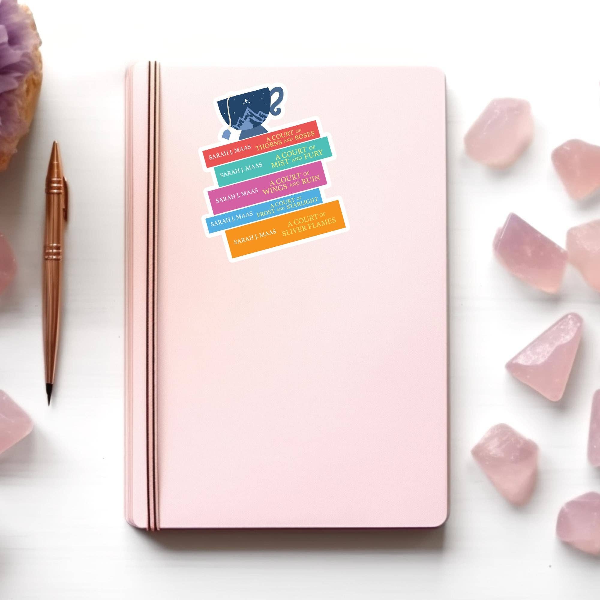 Chapter & Craft Studio - Vendita all'ingrosso Adesivo - Adesivo pila di libri ACOTAR3