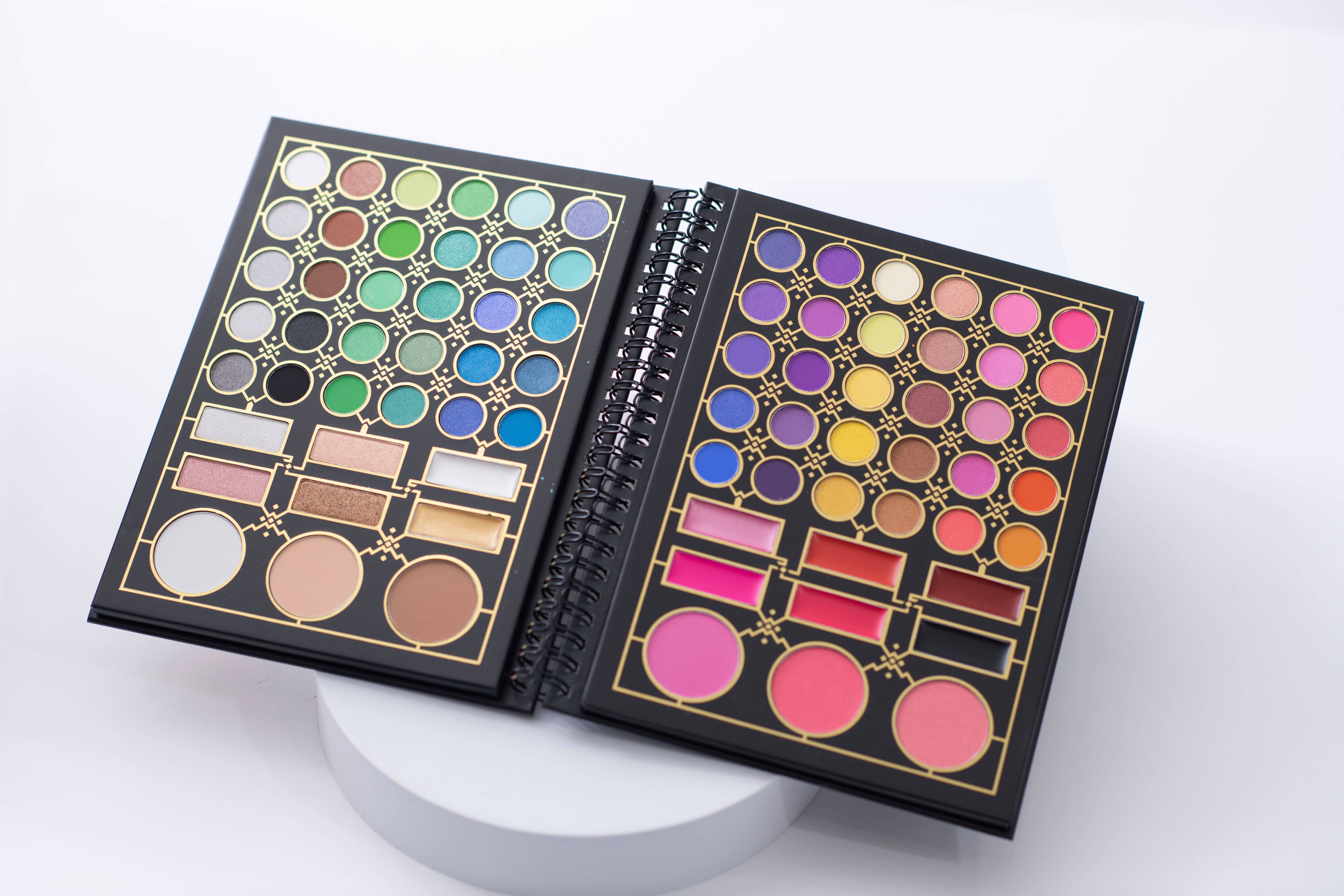 Queen Nandi Beauty - Vendita all'ingrosso Palette di ombretti - Palette ombretti Masaii Queen con 78 colori ad alta pigmentazione4