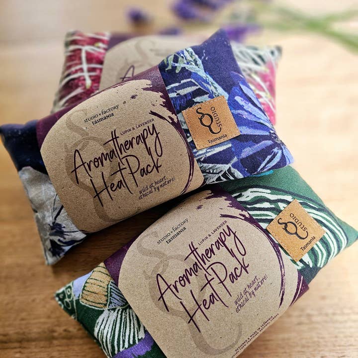 The Spotted Quoll Studio - Wholesale Heating Pad - Aromatherapy Heat/cold pack - Lupin & Lavender