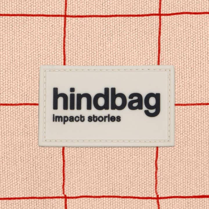 Hindbag - Wholesale Belt Bag - Women's - Olivia Checkered Pink/Red Fanny Pack3