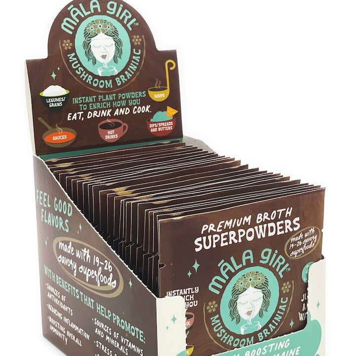 māla girl – wholesale Soup – Superfood Instant Broth Powder w/ Reishi and Lions Mane0