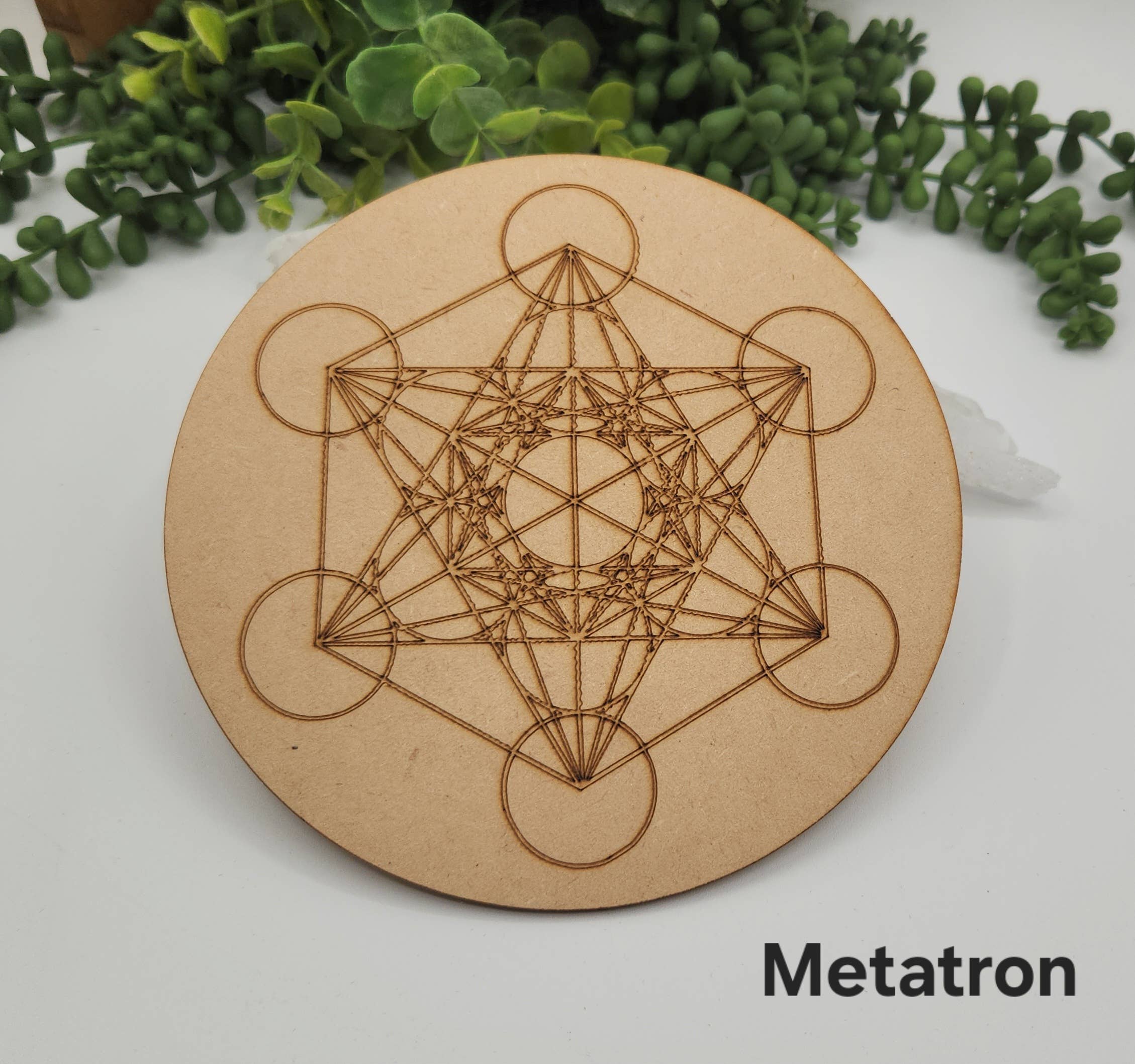 Meraki Gemstones - Wholesale Spiritual Stone/Crystal - Chakra Crystal Set-Palmstone Shape-Yoga/Meditation Box-Wood12