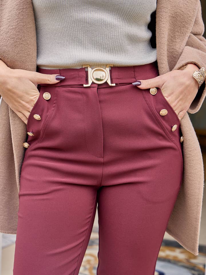 LULUMARY - Vendita all'ingrosso Pantalone - Donna - Pantaloni slim P93338