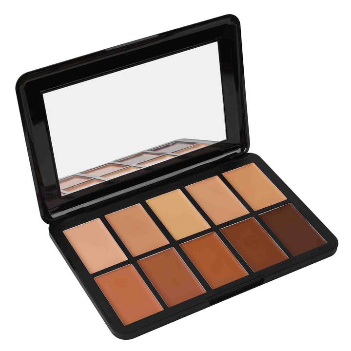 Efon International Corp. - Wholesale Makeup Highlighter - Prolux Contour 10 Shades Creamy Makeup Highlighter Palette1