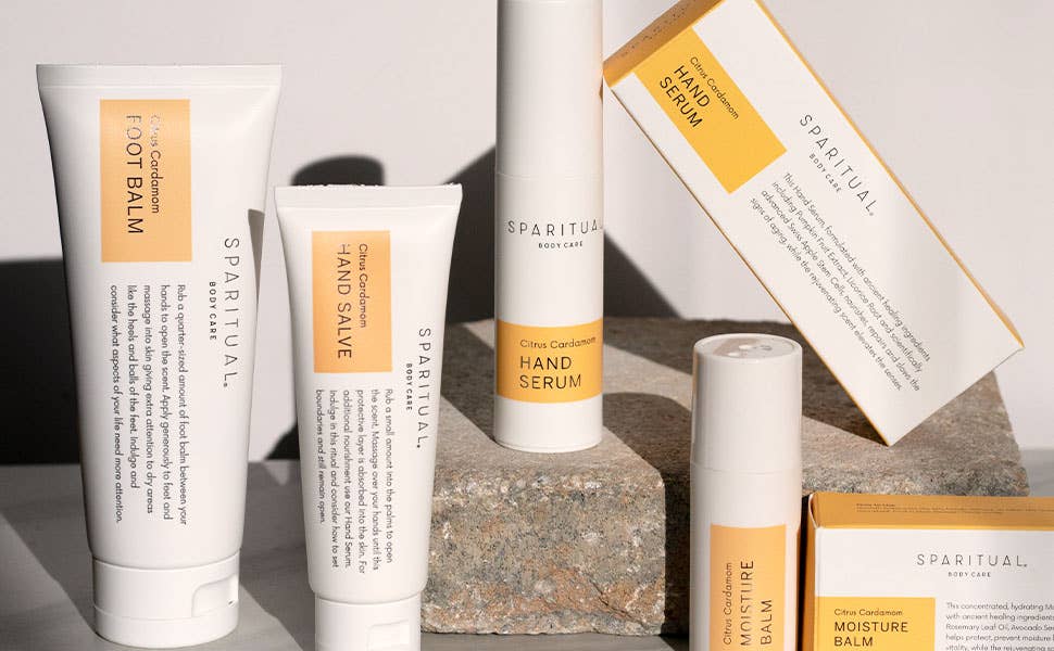 SPARITUAL - Wholesale Hand Cream/Lotion - Citrus Cardamom Hand Salve4