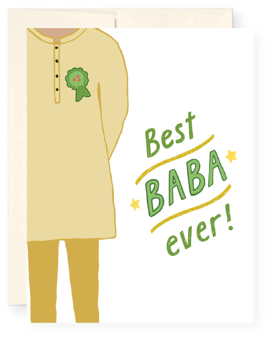 Pyarful - Wholesale Father's Day Card - Best Baba Ever0