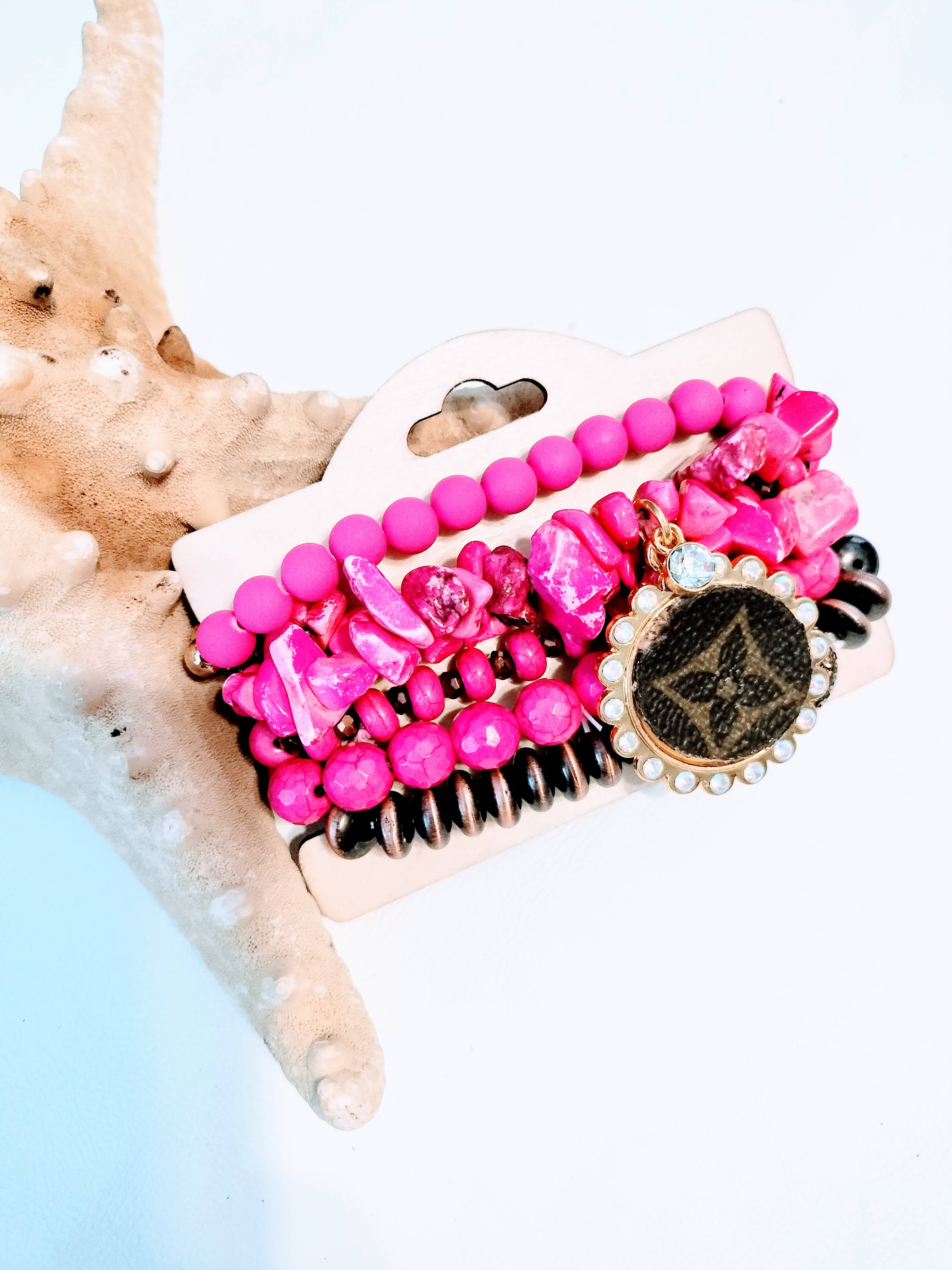 Contagious Couture - Vente Sac à bandoulière – femme - Sac bandoulière rose recyclé2