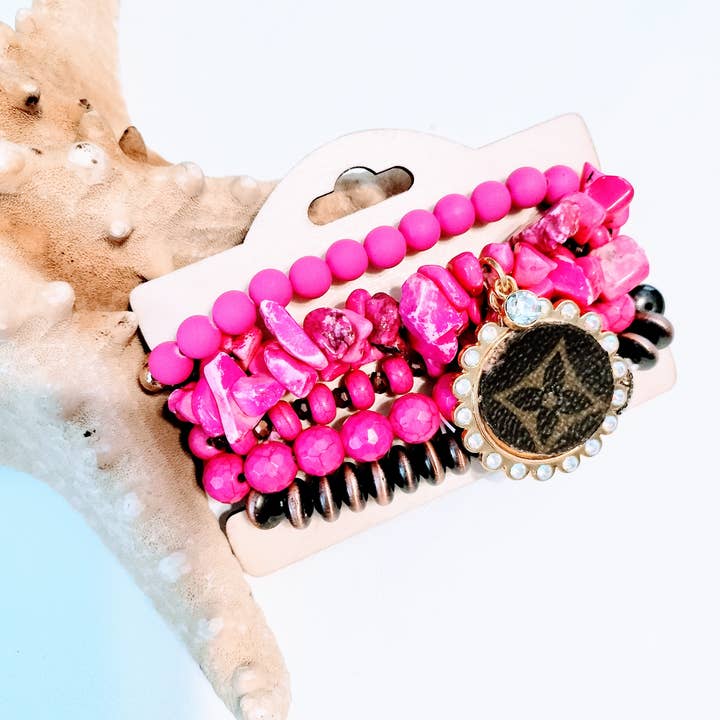 Contagious Couture - Vente Sac à bandoulière – femme - Sac bandoulière rose recyclé2