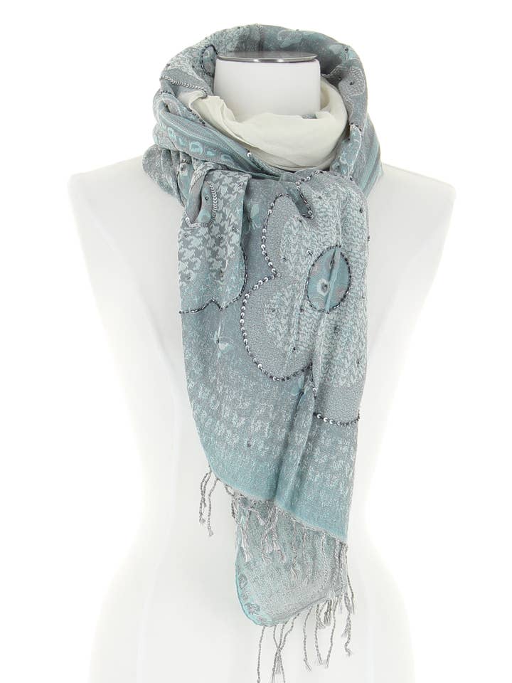 BALTISTAN SCARF - 100% COTTON for wholesale by DIWALI PARIS