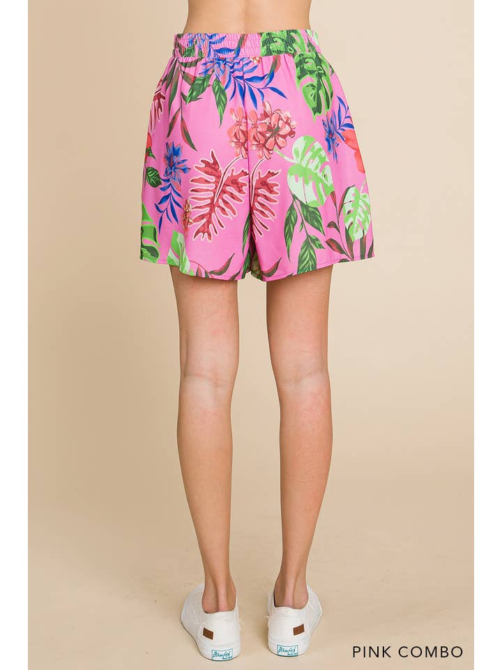 Cotton Bleu - Wholesale Shorts - Women's - 30185W - Bohemian Style Women's Air Flow Print Shorts15