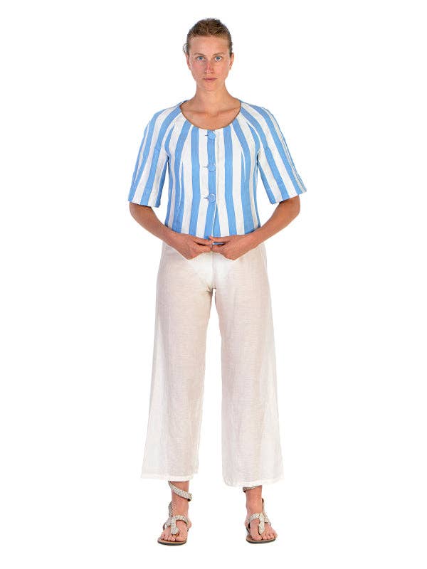 Veste Aspen - Ligne bleu clair pour la vente par Bini Como