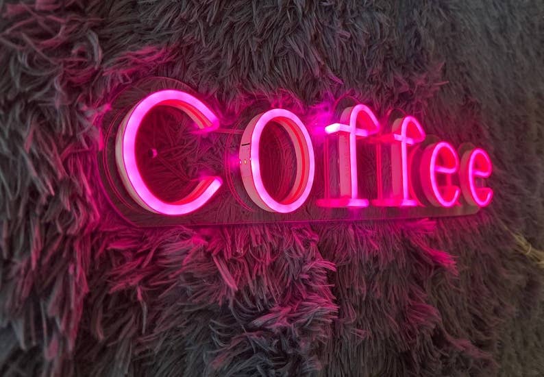 Glow Neon - Wholesale Neon Sign - Coffee Neon Sign, Coffee Led Sign, Coffee, Coffee Shop Deco1