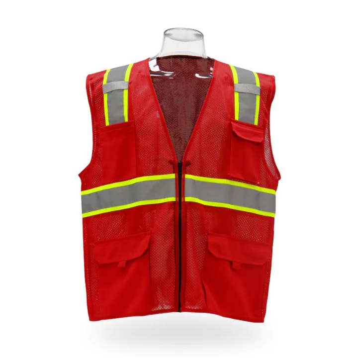 Radyan - Wholesale Safety Vest - Unisex - Best Multi-pocket Safety Vest, 100% polyester | RADYAN11