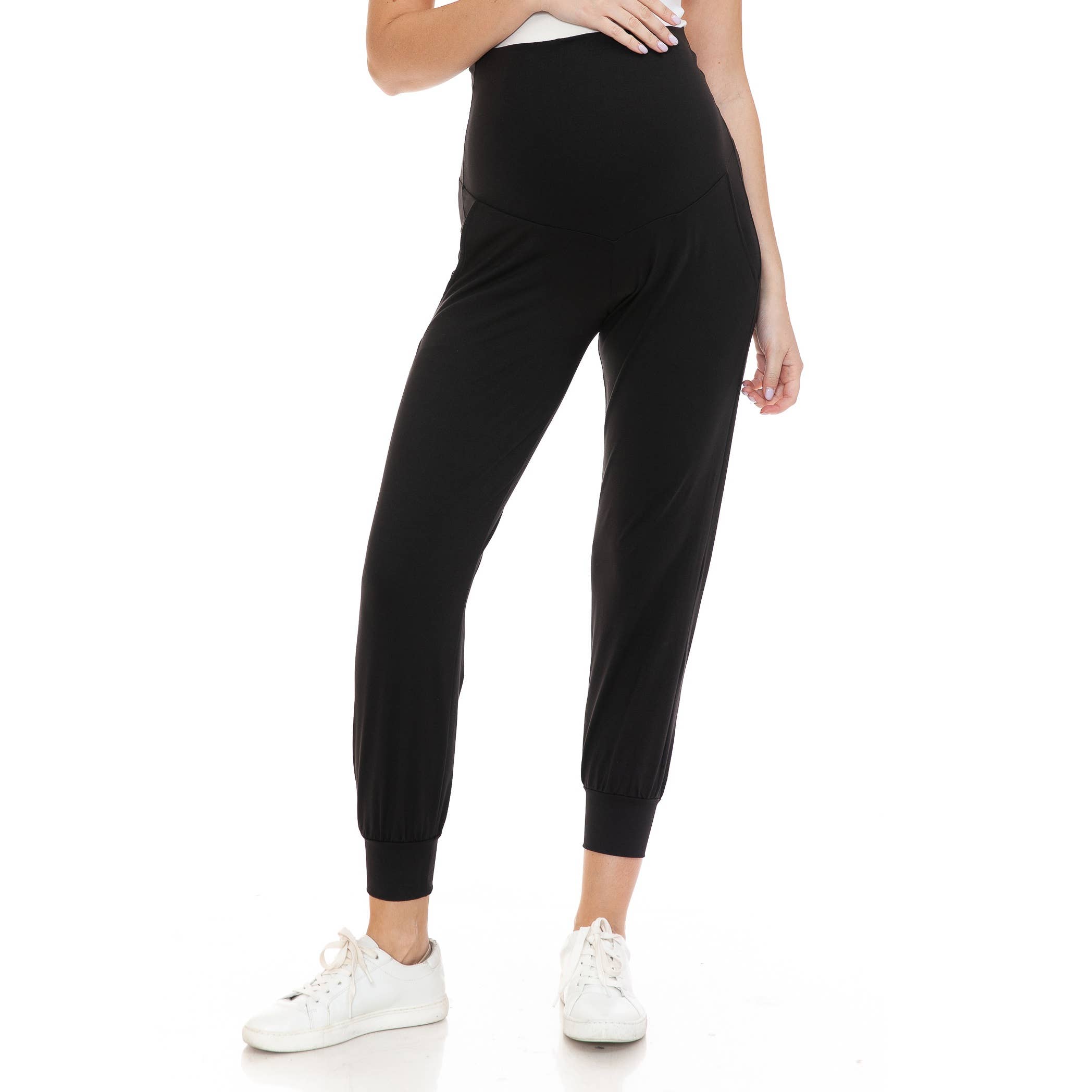 Leggings Depot - Wholesale Athletic Sweatpants/Joggers - Women's - Buttery Soft Maternity Comfort Joggers1