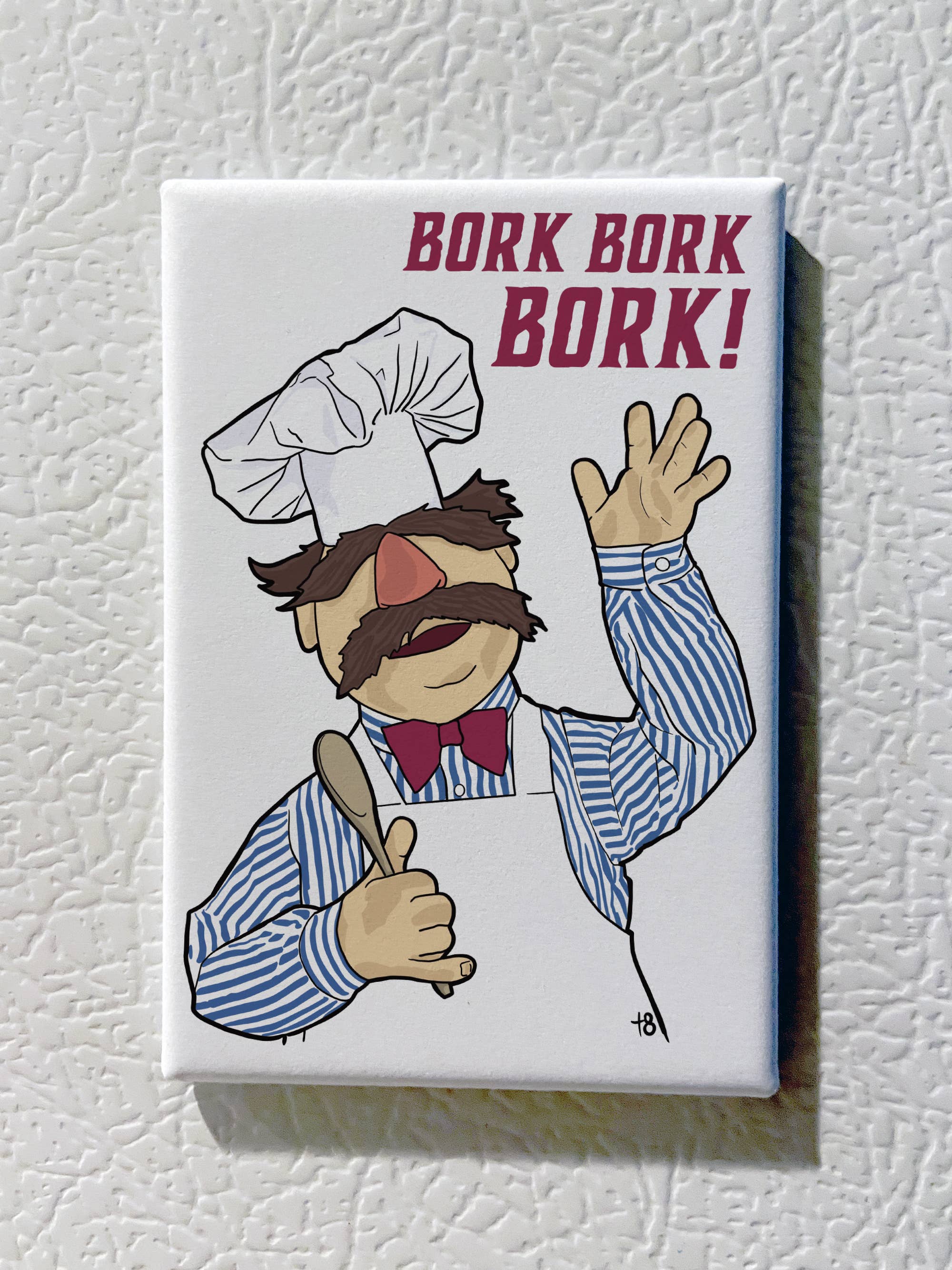 The Red Swan Shop - Wholesale Magnet - Swedish Chef Souvenir Magnet - The Muppets2