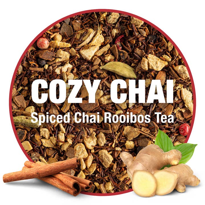 Cozy Chai - Spiced Chai Rooibos Tea for wholesale by Tiesta Tea Company