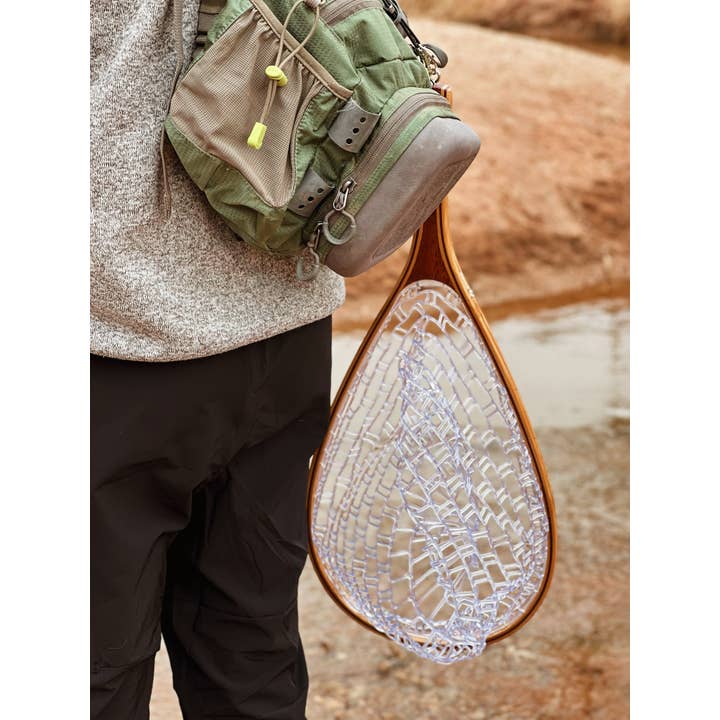Lighthouse Dwellers - Wholesale Sporting Accessories - Wooden Handheld Fly Fishing Net2
