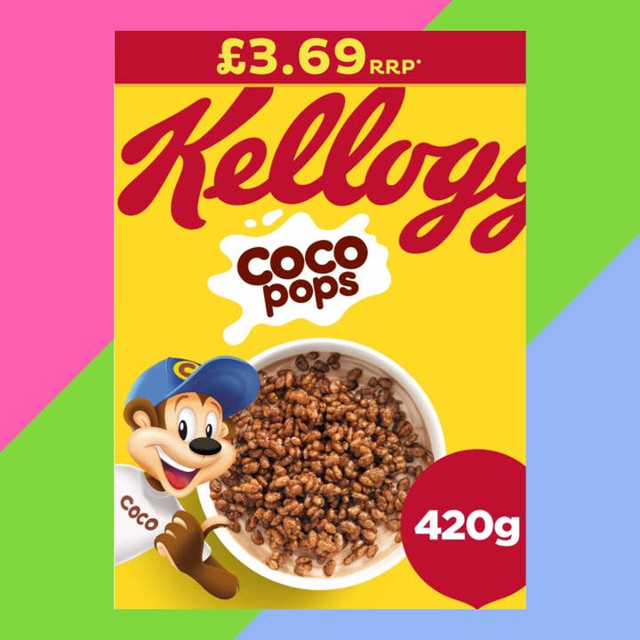 Gaffney's Sweets & Treats Wholesale – wholesale Breakfast cereal – Kellogg's Coco Pops Breakfast Cereal 6x420g Boxes1