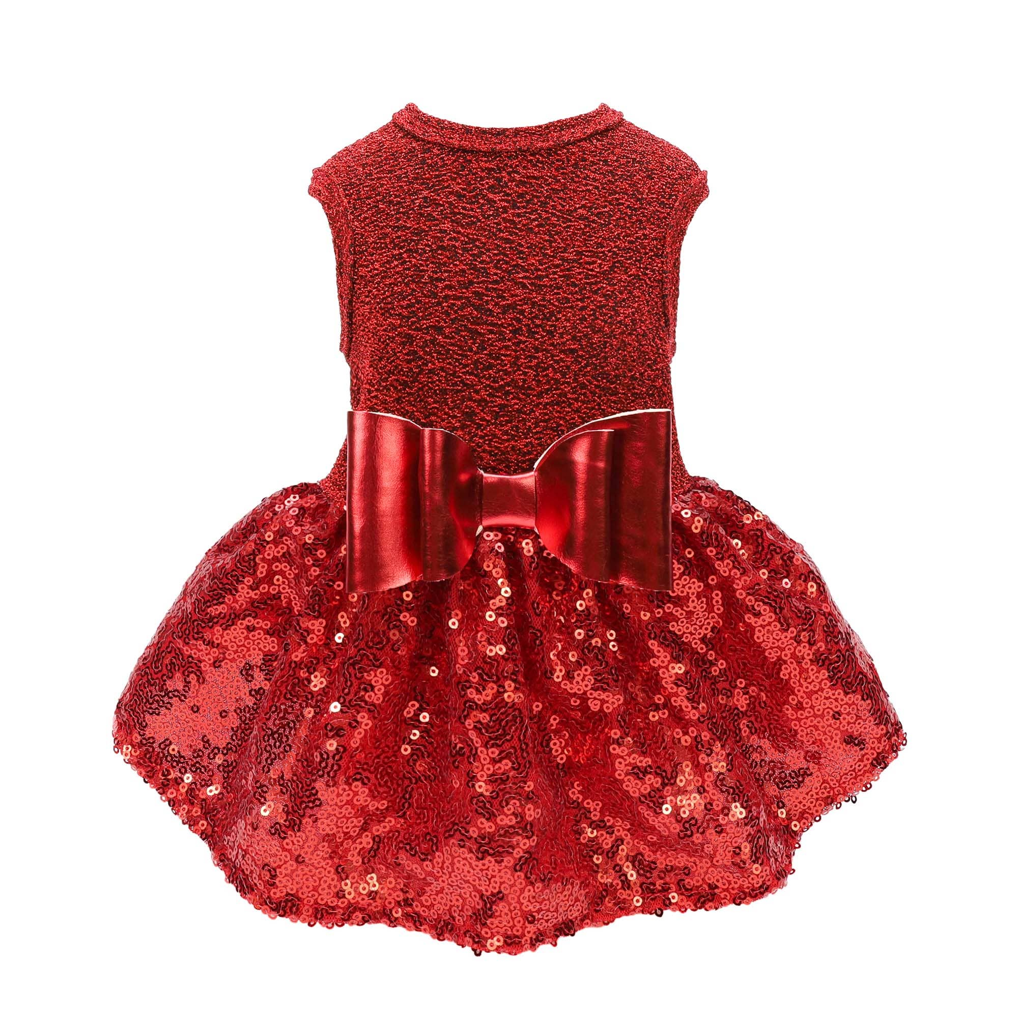 Fitwarm - Vendita all'ingrosso Vestito - Cani - Vestito elegante con paillettes scintillanti per cani39
