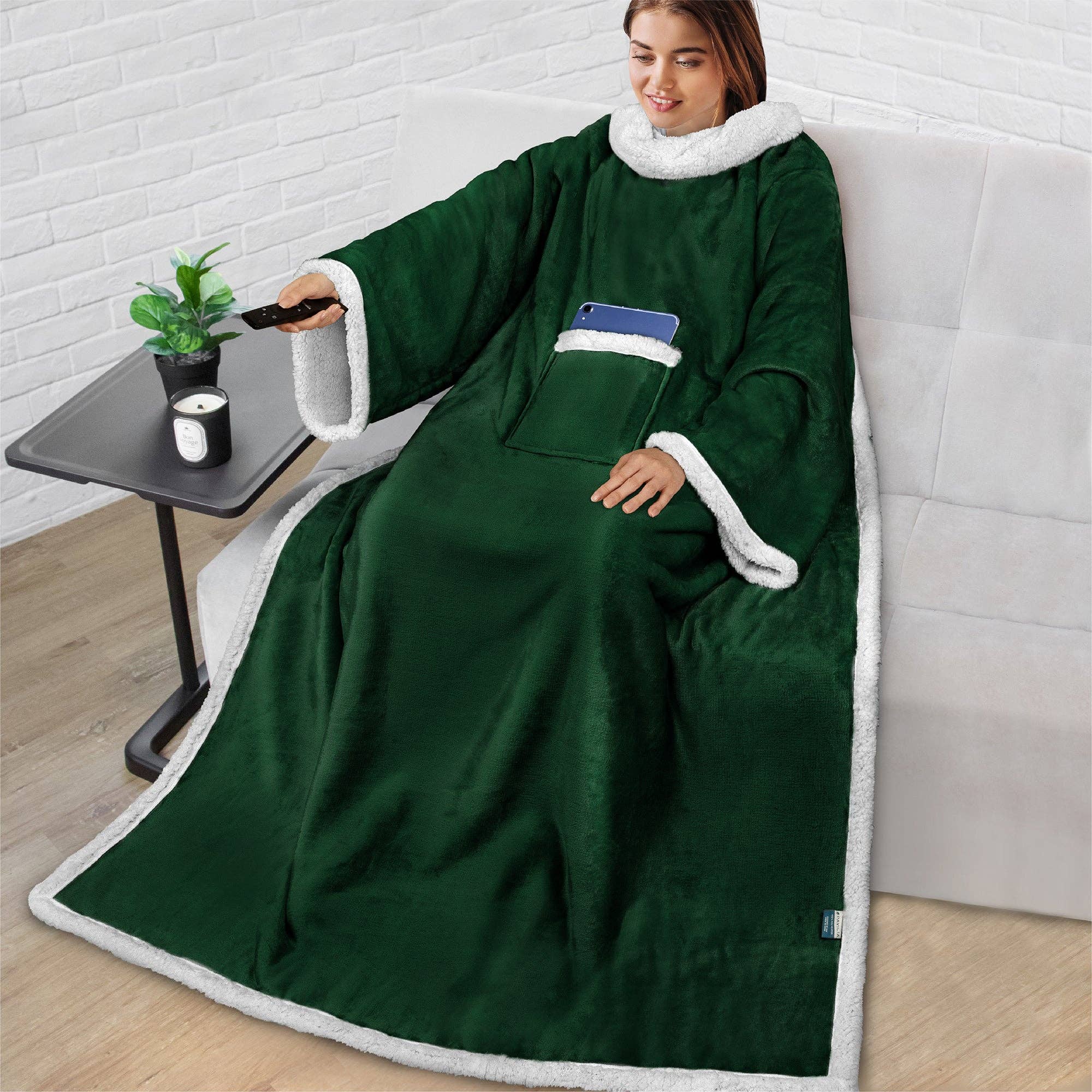 Pavilia - Vendita all'ingrosso Plaid - Coperta con maniche - Tasca applicata28