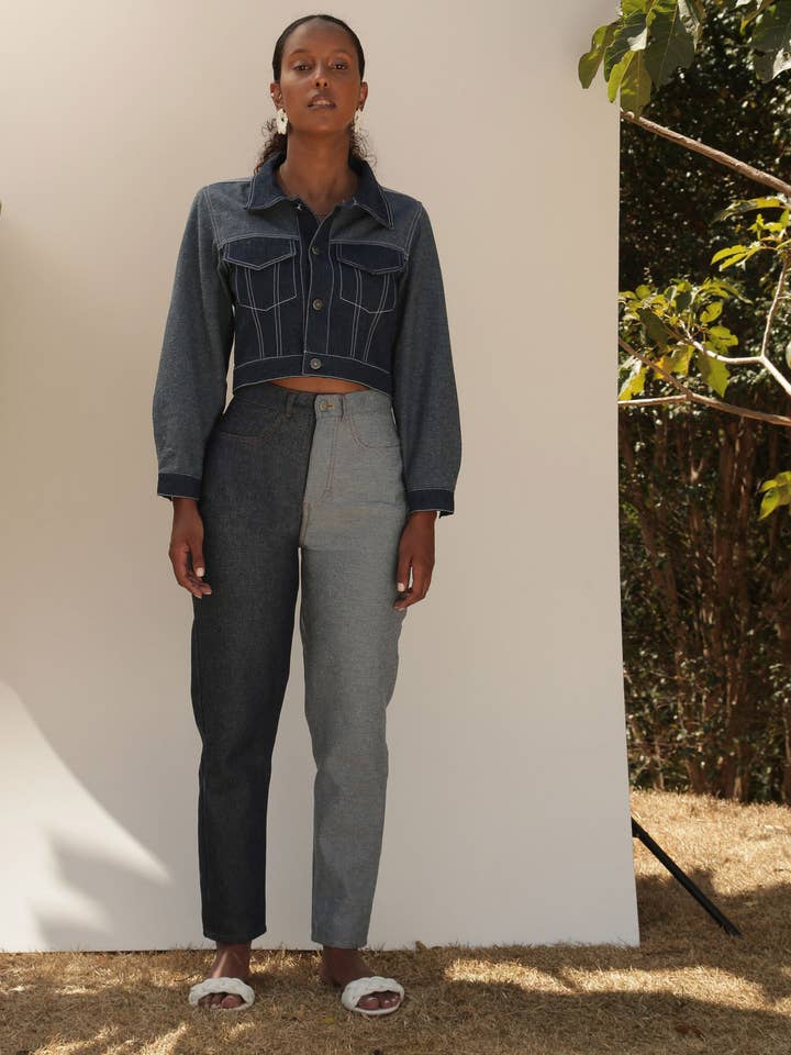 Two Color Pants for wholesale by Florent