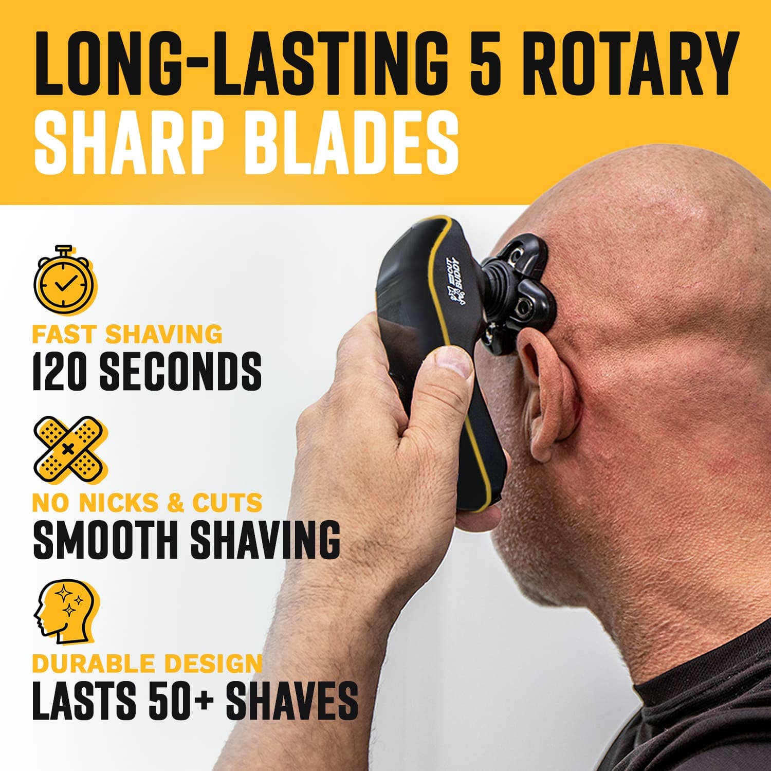 The Cut Buddy - Wholesale Razor - Bald Buddy Standard Shaving Head – Original Replacement (1 Unit)4