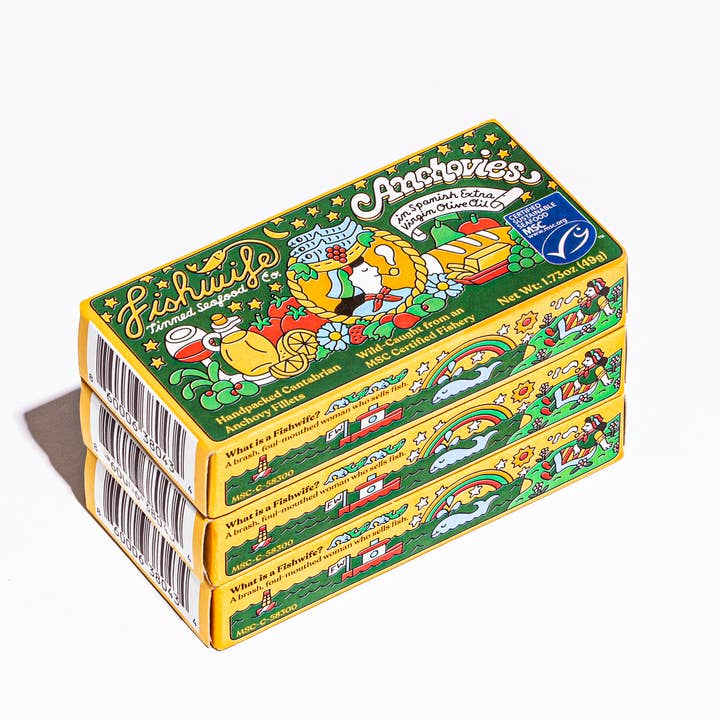 Fishwife - Wholesale Tinned Fish - Cantabrian Anchovies in Extra Virgin Olive Oil3