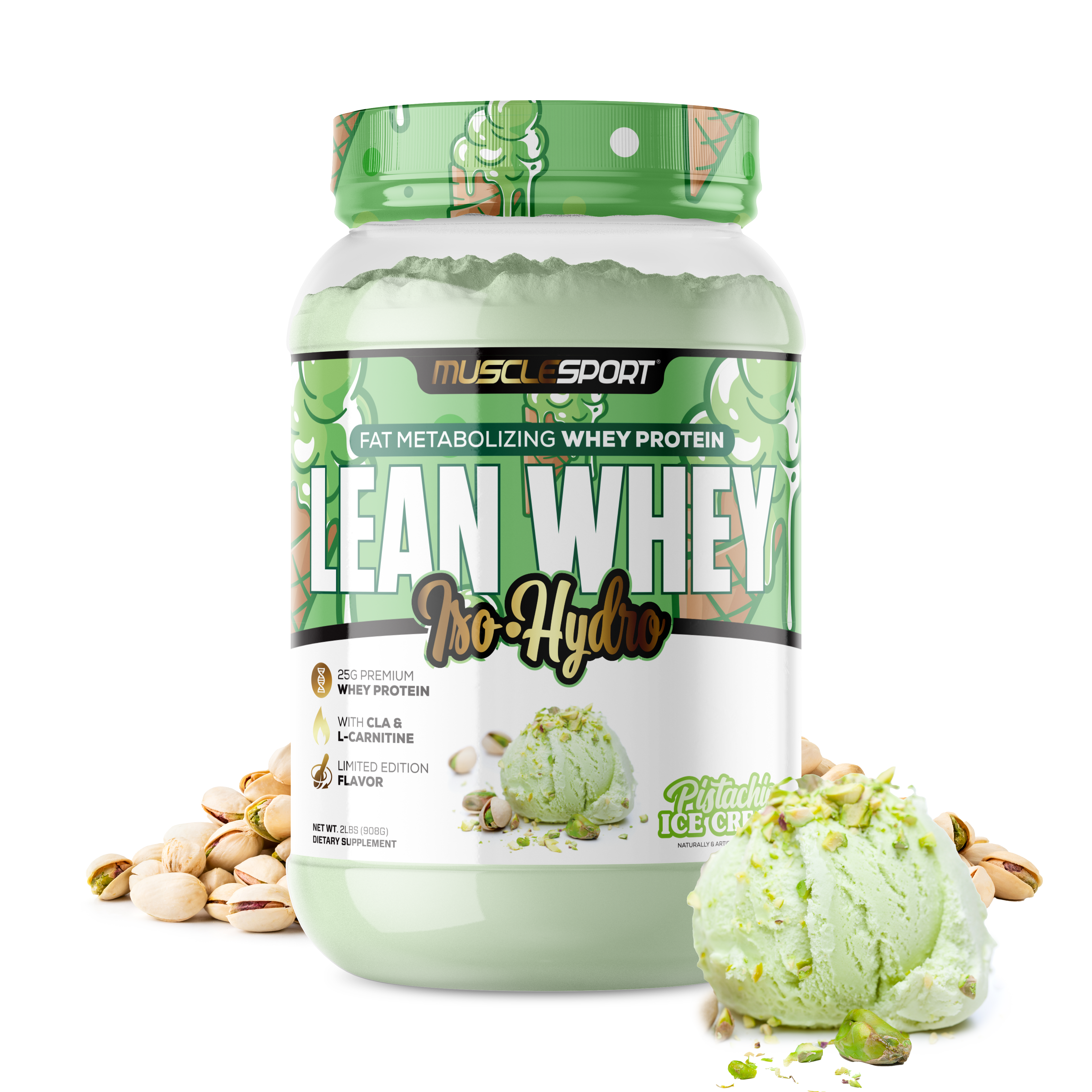 MuscleSport - Wholesale Protein/superfood powder - Lean Whey® Iso Hydro Gourmet Protein 2lb - Limited Edition68