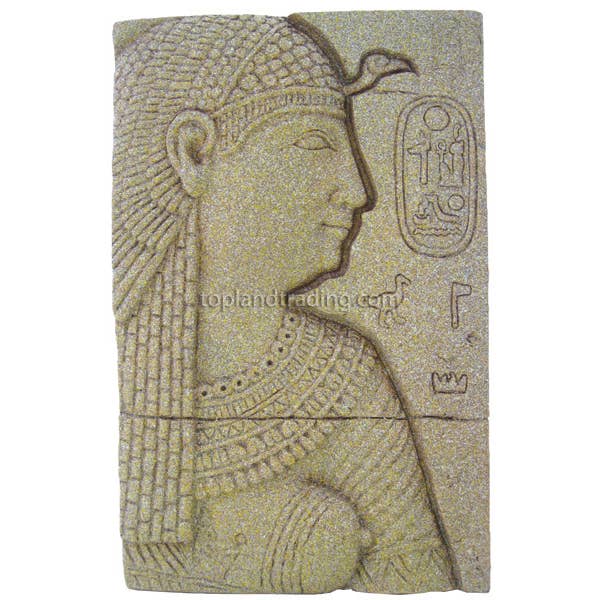 Top Land Trading - Wholesale Plaque - Cleopatra From Temple Of Kom Ombo Wall Plaque0