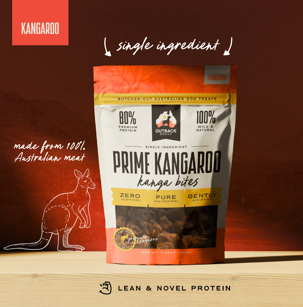 Outback Bones - Wholesale Pet Treats - Dog - Prime Kangaroo Kanga Bites3