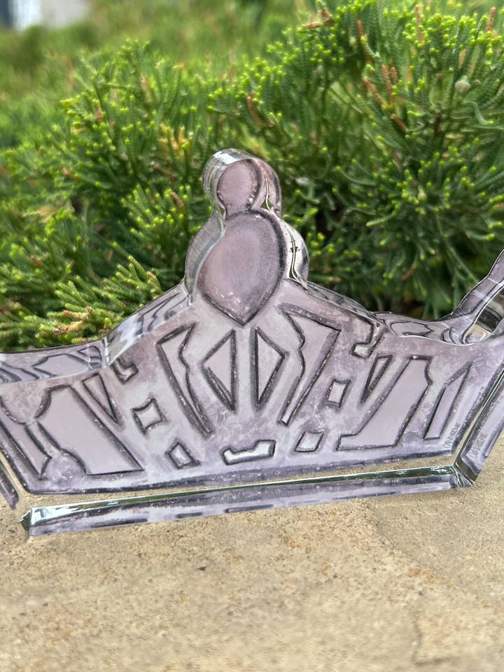 Crown Acryl-kunstblok voor wholesale door Casey Andrews Art