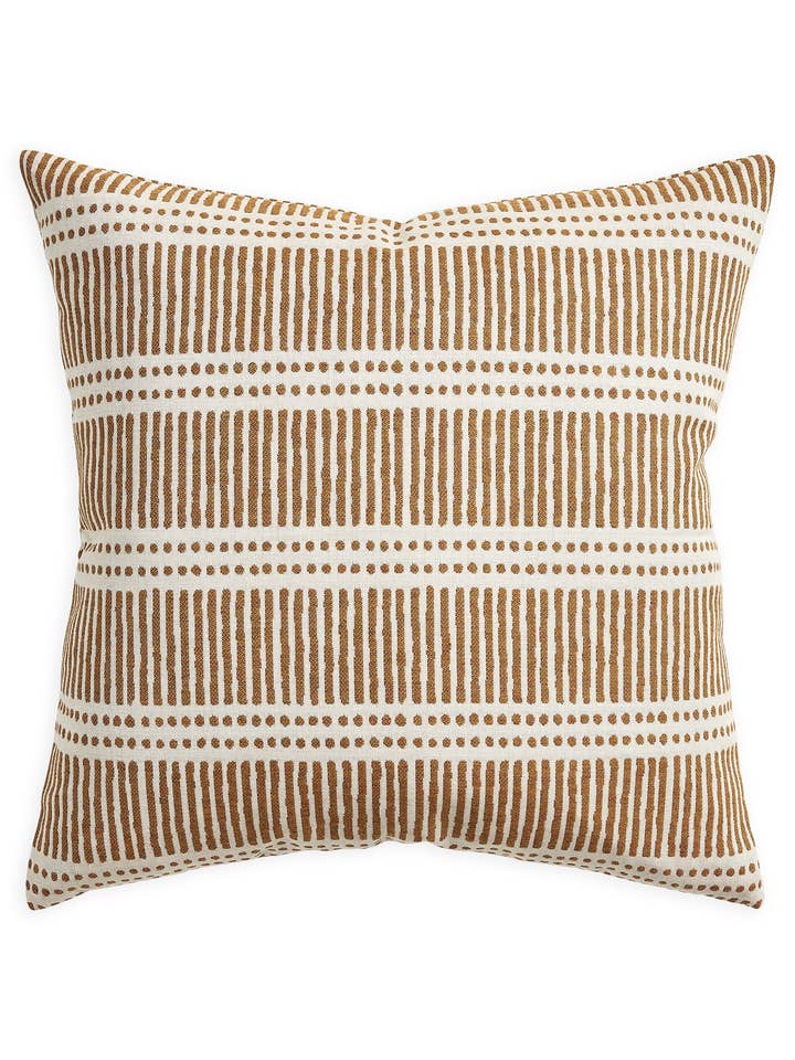 Dash Dot Rattan Outdoor Pillowcase for wholesale by Walter G