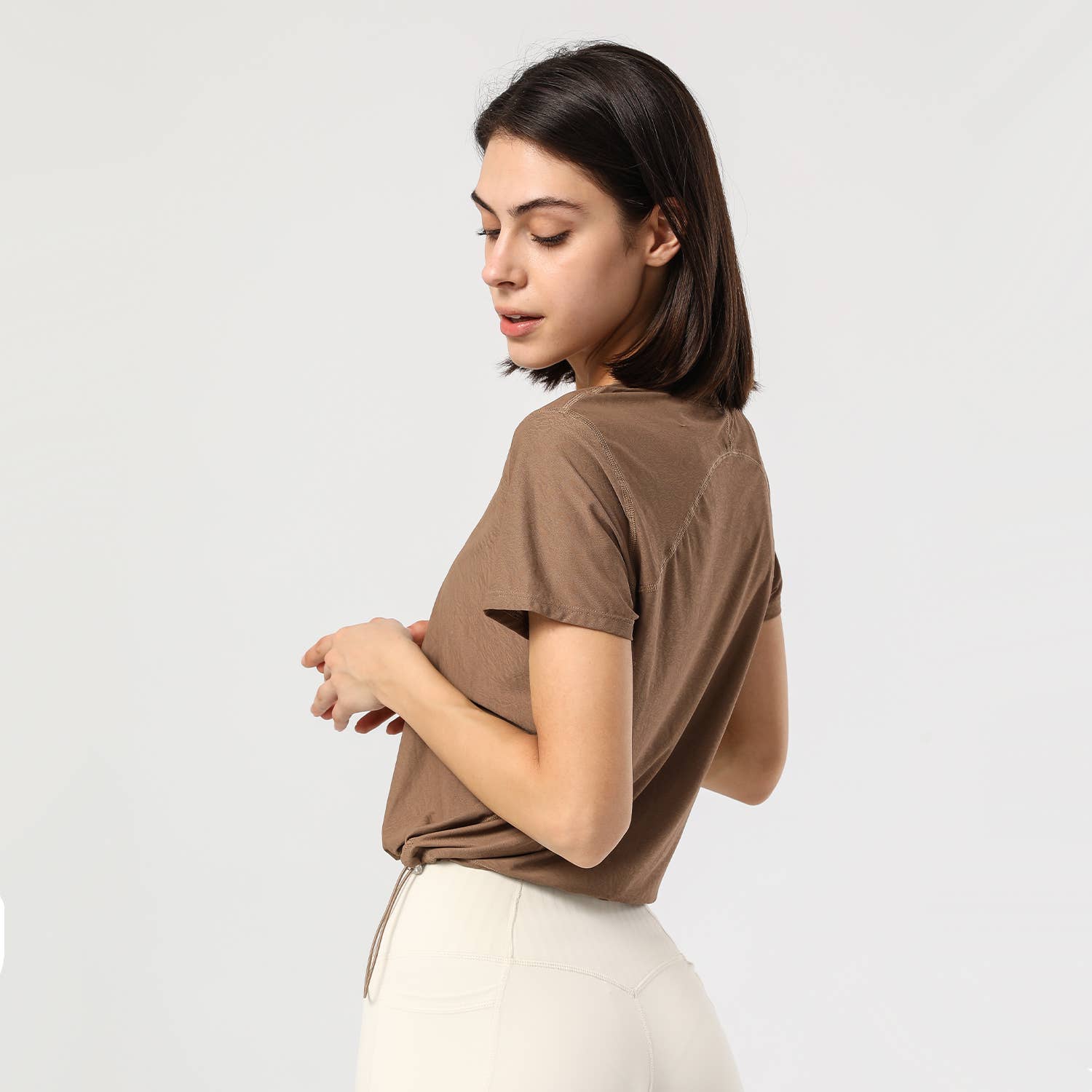 Sodalemon - Wholesale Sporttop - Dames - Verstelbaar sneldrogend T-shirt met ronde hals7