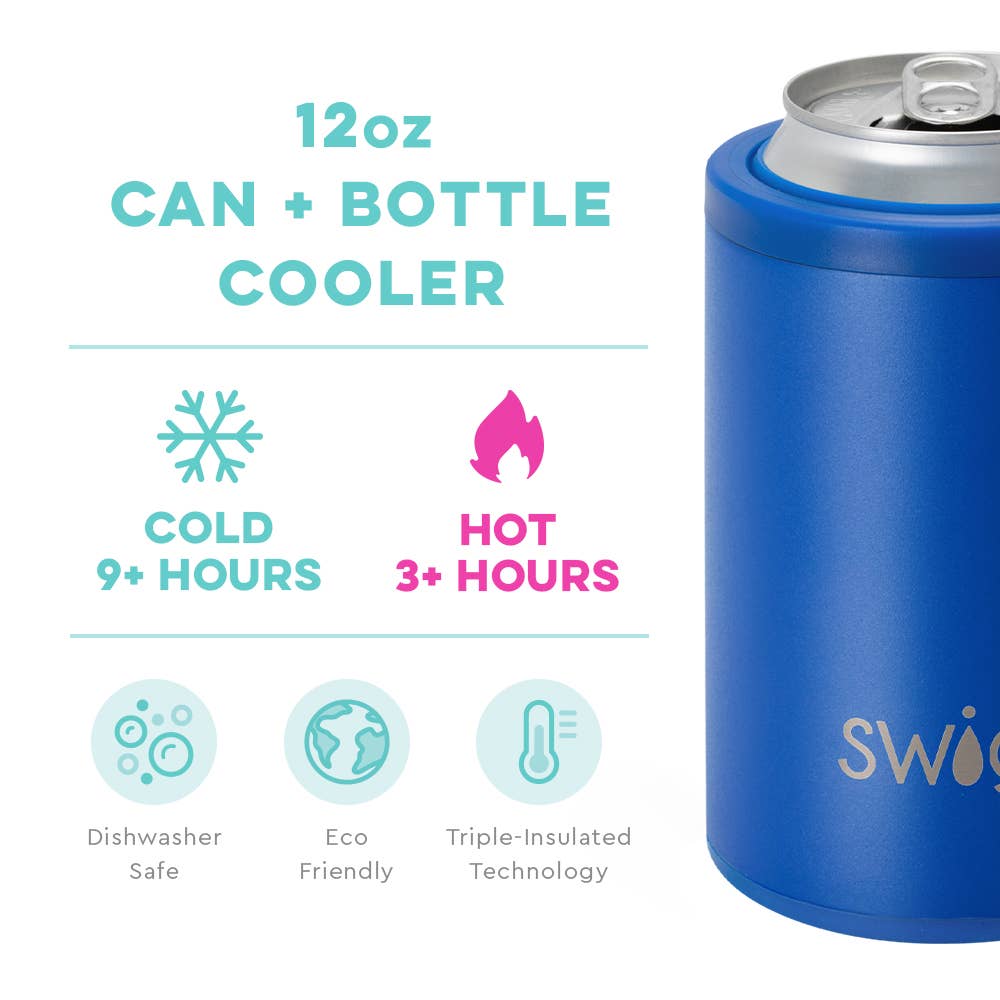 Swig Life - Wholesale Drink Huggers & Koozies - Royal Can + Bottle Cooler (12oz)2