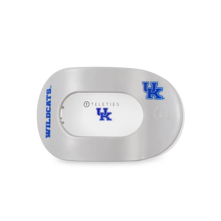 TELETIES - Wholesale Hair Clip - Women's - Flat Round Hair Clip | Medium | Go Big Blue!1