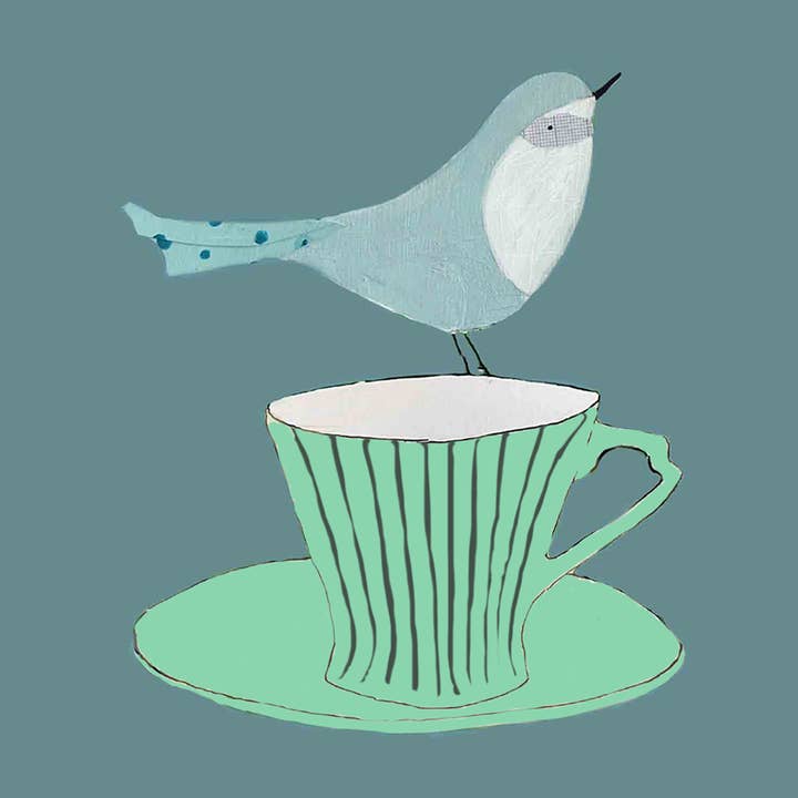 Emerald Cup Everyday Greeting Card - Enjoy your Day for wholesale by Print Circus