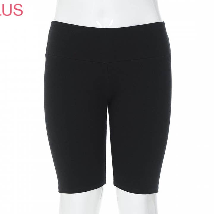 MAIS SHORTS DE BICICLETA DE CINTURA ALTA por atacado de Paperdoll