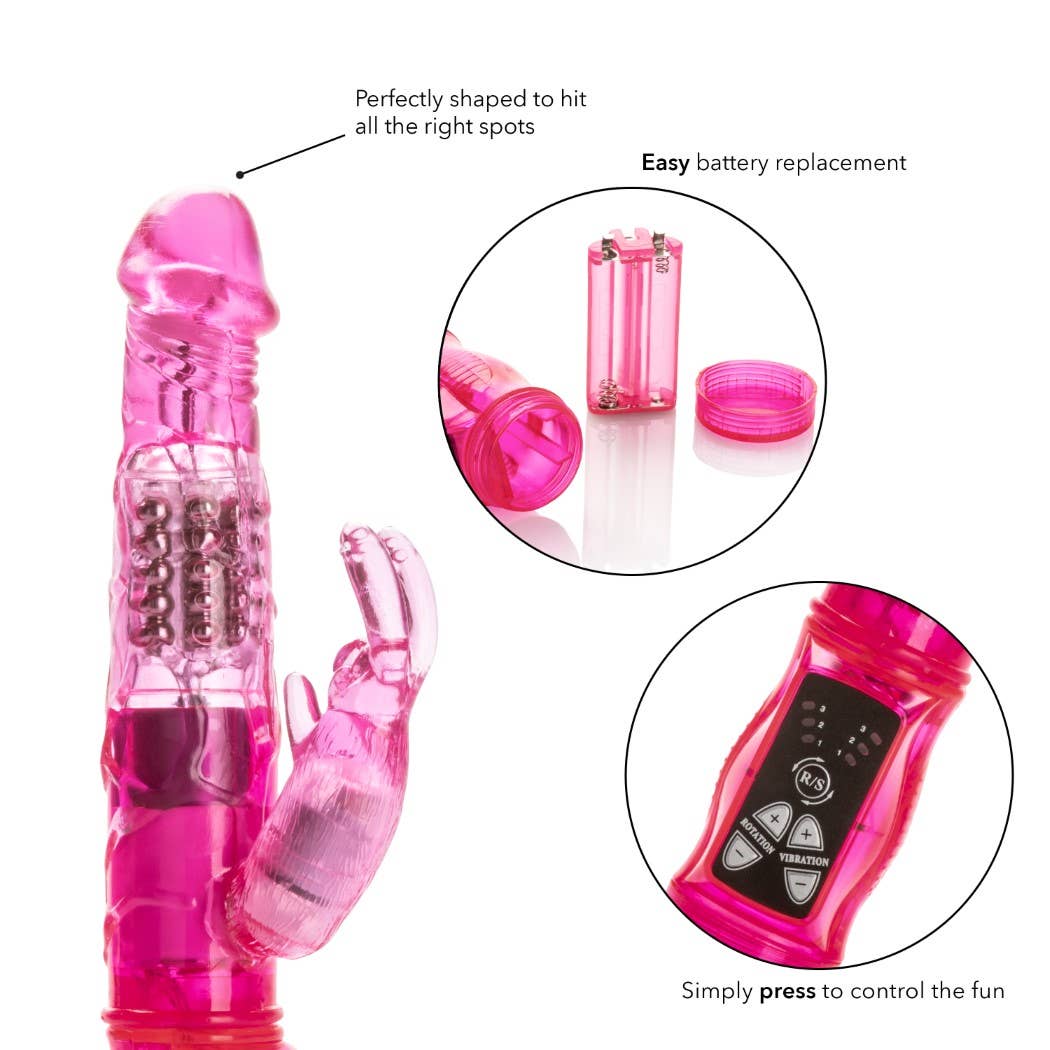 CalExotics - Wholesale Sex Toy - Jack Rabbit® Petite Jack Rabbit® - Pink11
