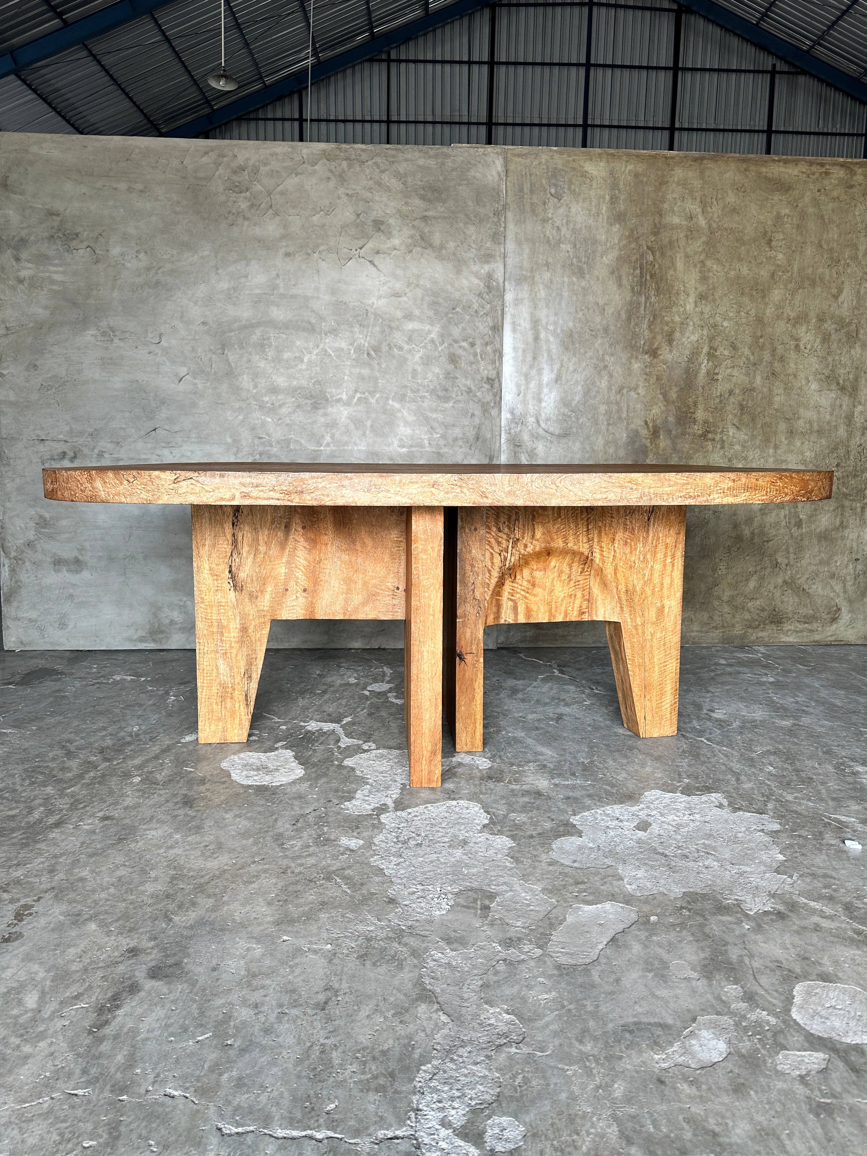 Office Objets - Wholesale Coffee Table - Massive mango wood table 2m10x1m1
