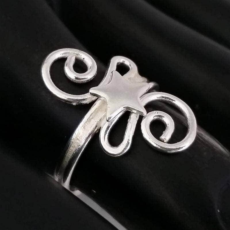 Costello International - Wholesale Toe Ring - Art Deco Silver Adjustable Beach Toe Rings38