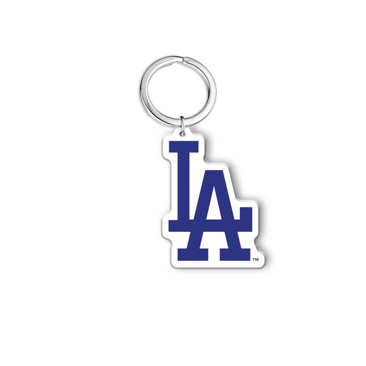 UPI Marketing - Wholesale Keychain - Unisex - MLB Los Angeles Dodgers Acrylic Keychain